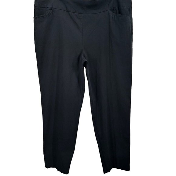 Pants & Jumpsuits Womens Black Elastic Waist Stretch